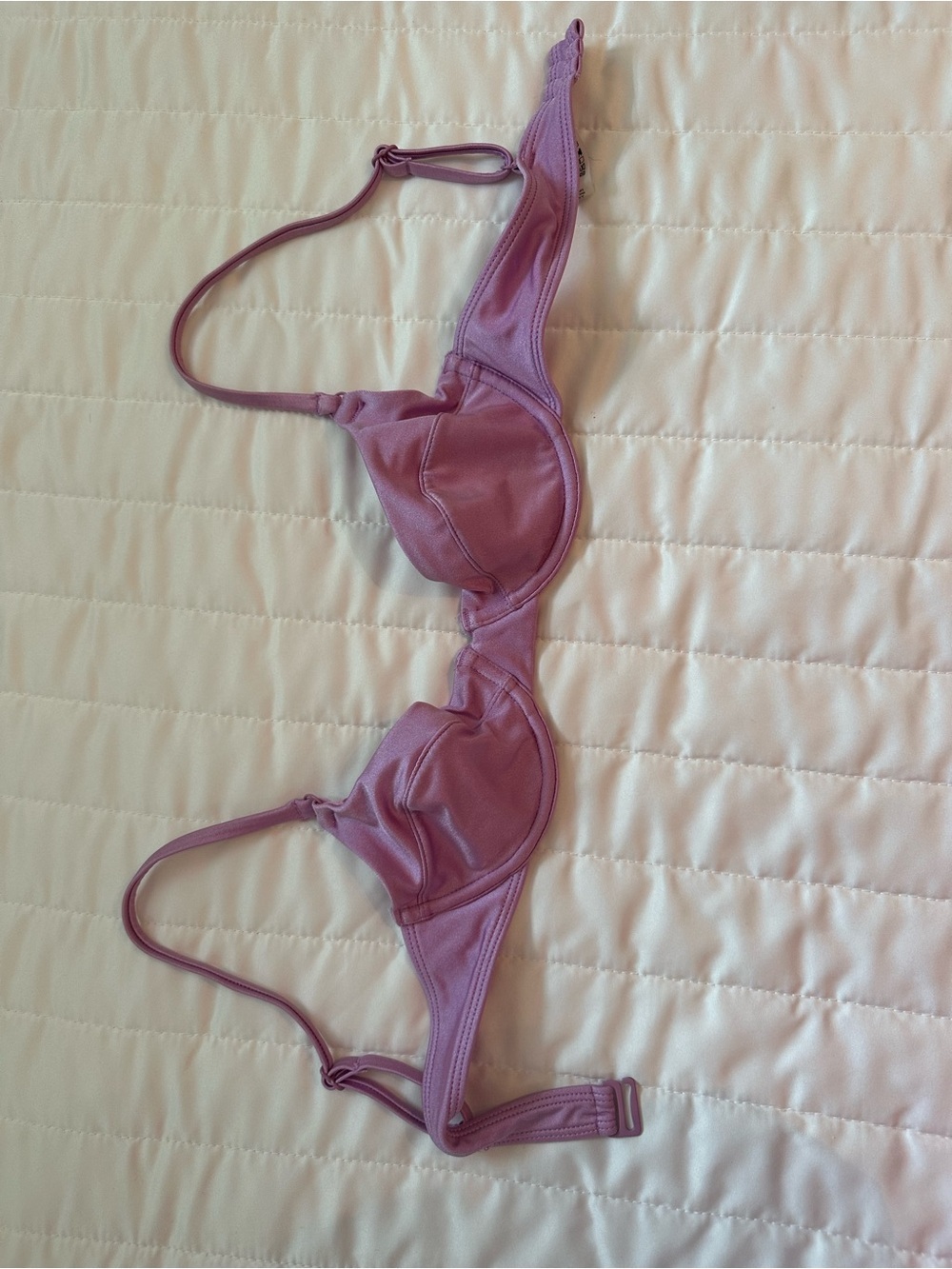 Garage Mermaid Lavender Underwire Bikini Top Size XS
